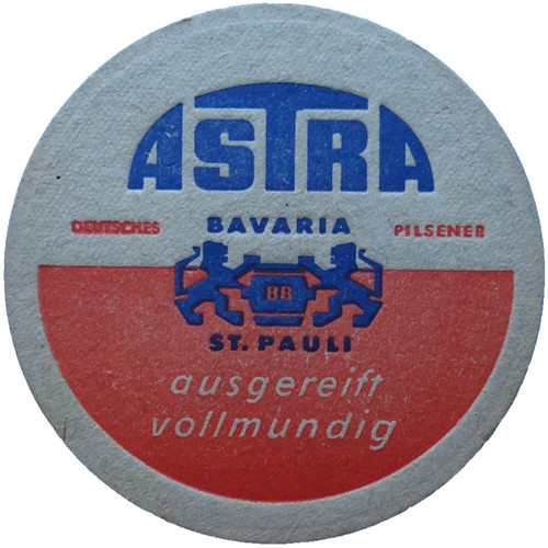 Alter bierdeckel astra - bierdeckel,