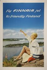 Vintage Fly Finnair Finnland