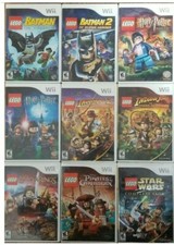 LEGO games for Nintendo Wii