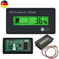 12V-72V LCD Anzeige Volt Monitor Batterie Kapazität Digital Voltmeter Spannung
