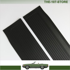 MERCEDES-BENZ W107 R107 SL C107 SLC SCHWELLERBELAG, EINSTIEGSLEISTEN : SCHWARZ