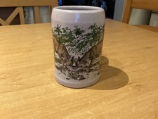 Bierkrug Motiv Jagt / 2 Hirsche