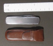 Taschenmesser Friodur Zwilling J.A. Henckels Solingen 3-teilig  Lederetui