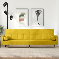 Schlafsofa mit Kissen Couch