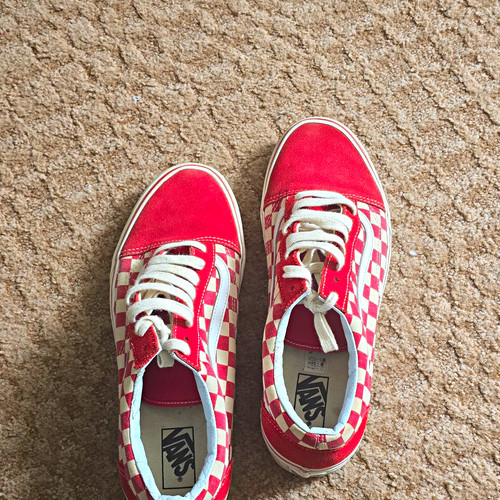 Vans sneaker low - vans, rot/weiß