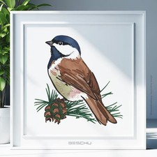 Vogel Tier v8 Schablone Malen