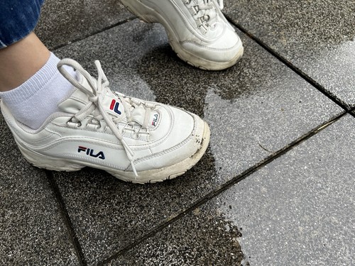 Getragene fila sneaker - fila,