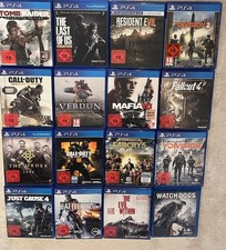 PlayStation PS4 USK18 | Spiele Sammlung 16 Stück