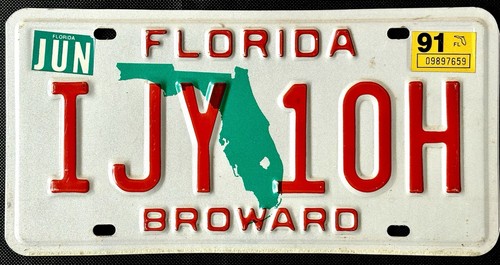 Nummernschild florida - us-nummernschild,