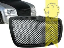 Sportgrill Kühlergrill für Chrysler 300C schwarz Hochglanz