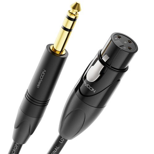 Mikrofonkabel xlr buchse zu - 3m,