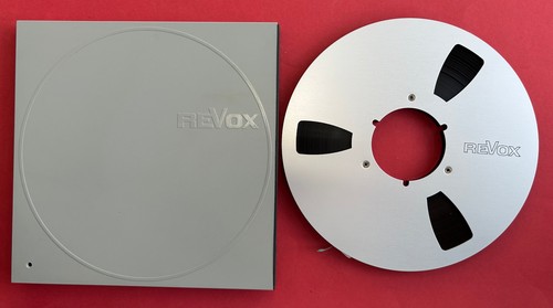 Revox aluspulen silber mit - revox,