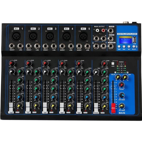 Bluetooth mixer kanal usb - usb, dj