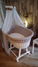 Xxl Stubenwagen Babykorb weiß