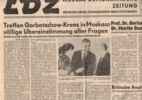 Ddr zeitung ldz halle - halle, saale