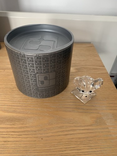 Swarovski silber kristall maus - kristall,