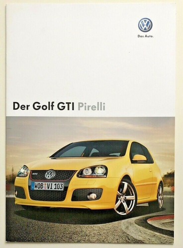 Golf gti pirelli 2007 - gti,