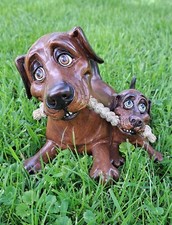 Hundefigur Labrador Braun mit