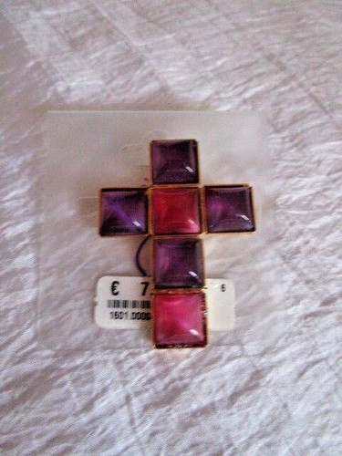 Brosche schalhalter kreuz - brosche,