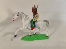 DDR Indianer Pferd Cowboy LISANTO Pferd Hohlplastik Indianerpferd Wilder Westen