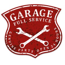 Retro Vintage Aufkleber Old