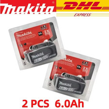 2x Original 6AH Makita BL1860