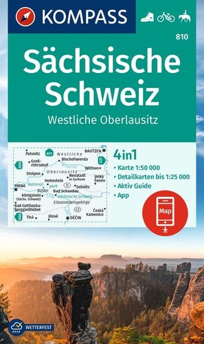 Kompass wanderkarte 810 - kompass,