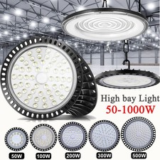 LED Hallenbeleuchtung Deckenstrahler High Bay Werkstattleuchte Industrielampe DE