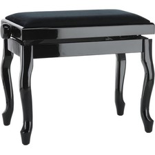 Gewa Klavierbank Deluxe Classic Schwarz hochglanz | Neu