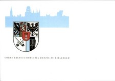 Studentika Ak Bielefeld, Corps Baltica Borussia Danzig, Wappen,... - 11289225