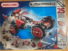 meccano metallbaukasten   2 set mit 35 Modell