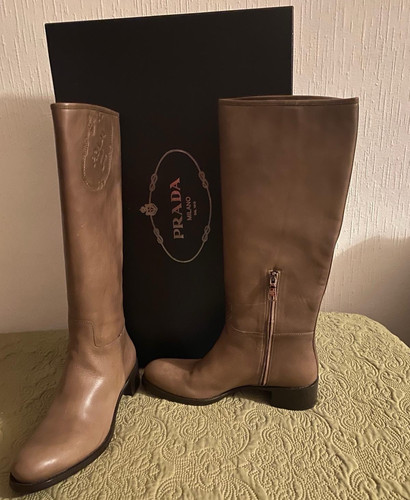 Prada damen reitstiefel - prada,