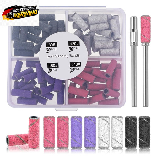 Kleine nagelfräser set - set, 82