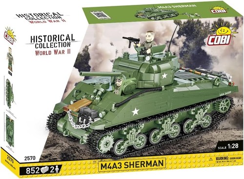Cobi 2570 m4a3 sherman wwii - wwii, us