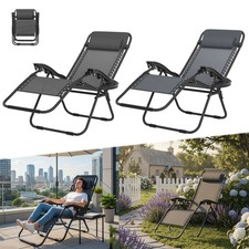 1/2 Stück Faltbar Strandliege