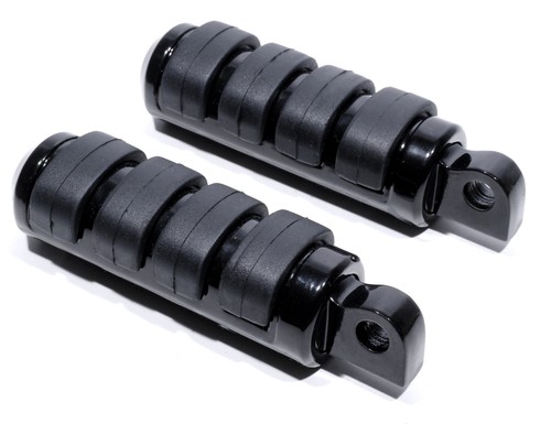 Fussrasten set schwarz für - fussrasten-set,