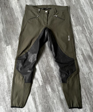 Cavallo Vollbesatz Reithose Caja Grip Größe 42 Farbe deepforest-grap (grün) 