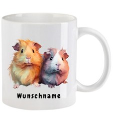 Tasse Meerschweinchen aquarell