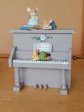 „Mäuse auf Klavier“ Holz Musikspieldose/Musikspieluhr