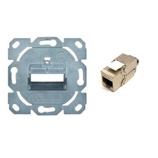 RJ45 Netzwerkdose Designfähig