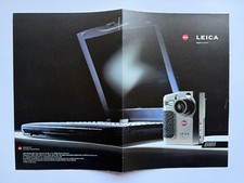 LEITZ LEICA Prospekt digilux zoom 1990 wie neu 