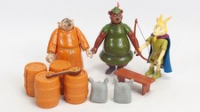 Robin Hood Famosa Disney 2004 - Bruder Tuck, Little John, Bogenschütze - 3 Fig.
