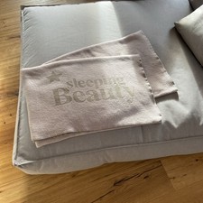 David Fussenegger Decke Sleeping Beauty Rosa Taupe Wohndecke Plaid 150x200cm TOP