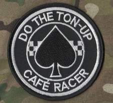 1960s London Café Racers Biker 59 Ton-Up Jungen Eisen / Aufnähen Aufnäher: Ace
