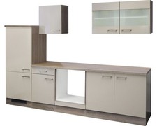 Flex Well Küchenzeile ohne Geräte Nepal 270 cm kaschmir glänzend zerlegt Variant