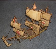 Historisches Schiffsmodell