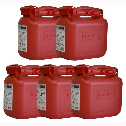 Kraftstoffkanister rot 5l - rot,
