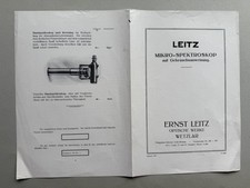 LEITZ LEICA Gebrauchsanweisung