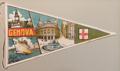Wimpel genova italien italia - italien,
