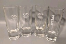 4x Original Averna Amaro Aperitiv Gläser Eichstrich 2cl/4cl Zubehör Gastronomie 